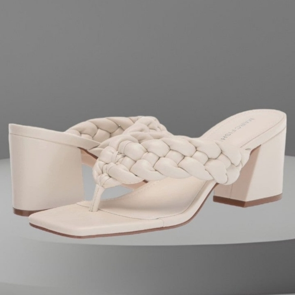 Marc Fisher Galynite Braided Wedge Sandals 9